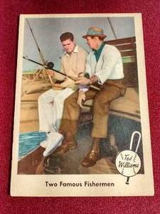 lot 96 image: 1959 Fleer Ted Williams Card - No Creases