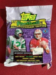 Unopened 1996 Topps Football JUMBO Pack - Wow!