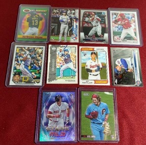 lot 136 image: (10) Baseball Rookie Cards - Bichette, Etc