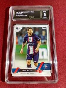 lot 139 image: 2022 Topps Lionel Messi - GMA 9
