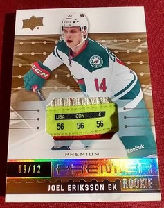 CRAZY 2016-17 Upper Deck Joel Eriksson Ek Jersey Rookie Card - #d/12