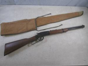 lot 5 image: Ithica M-49 .22 Cal. Lever Action R...