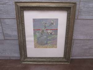 lot 28 image: (LRB) Vintage Framed Vincent Van Go...