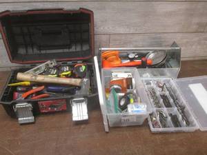 lot 85 image: (K) Assortment of Hand Tools, Drill...