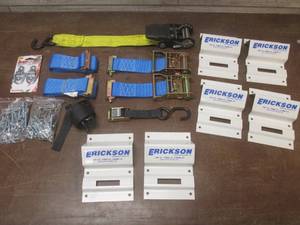 lot 104 image: (K) Assorted Ratchet Tie-Downs, Acc...