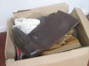 lot 138 image: (K) Big Bix Full of Assorted Shoes ...