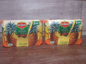 lot 170 image: (K) 2 6-Packs Del Monte 100% Pineap...