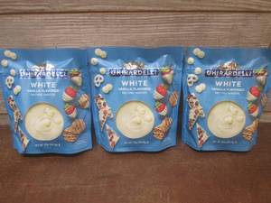 lot 184 image: (K) 3 Bags of Ghirardelli White Van...