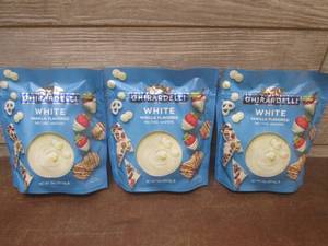 lot 185 image: (K) 3 Bags of Ghirardelli White Van...