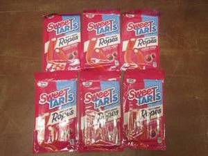 lot 193 image: (K) 6 Packages of Sweet Tarts Ropes...