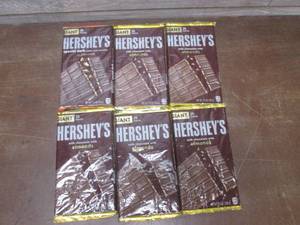lot 199 image: (K) 6 Giant 25pc Hersheys Chocolate...