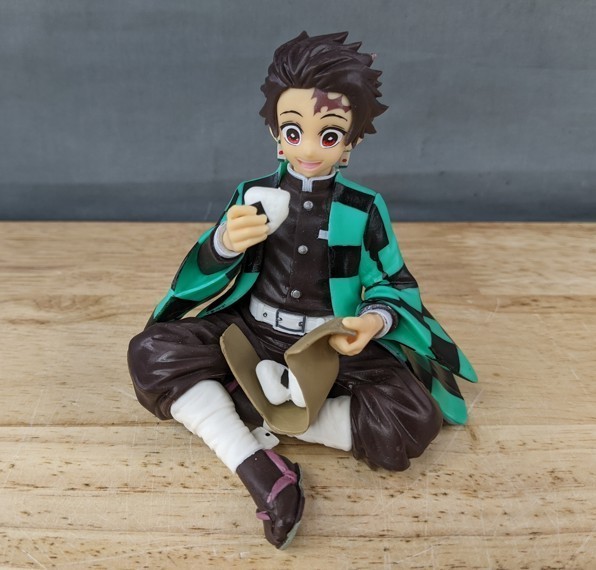 lot 51F image: Demon Slayer Tanjiro Figure - Brand New