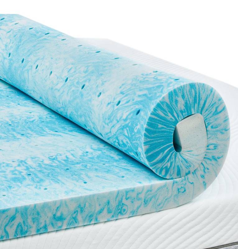 lot 29C image: Brand New PERLECARE 3 Memory Foam Mattress Topper Twin $89.99 Retail L