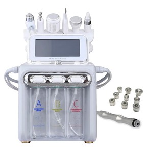Hydrogen Oxygen Facial Machine 7 In One Diamond Microdermabrasion Machine, Facial Hydrodermabrasion Device For Home Beauty Salon - New *A