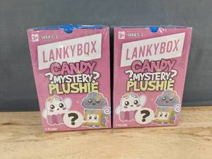lot 225 image: 2 LANKYBOX Candy Mystery Plushie Series 3 - Brand New A