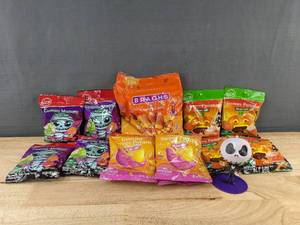 lot 88C image: Nice and Brachs Candy Corn, Gummy Mummy, Pumpkins & Sweet Potato Candy - Brand New