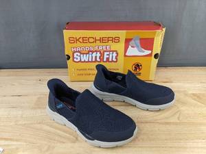 lot 72D image: Skechers Equalizer 4.0 Navy Shoes Mens 8.5 - Brand New