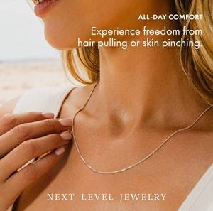 lot 150 image: Next Level Jewelry Sterling Silver Necklace 16 Retail $34.00 - Brand New