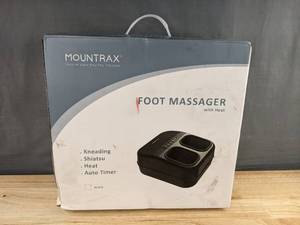 lot 241 image: Mountrax Foot Massager FM-A101 with Heat - Brand New A