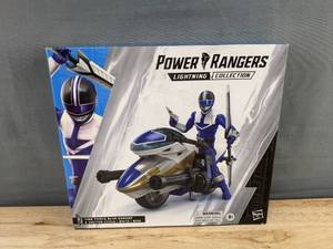 lot 181D image: Power Rangers Time Force Blue Ranger & Vector Cycle - Brand New