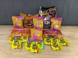 lot 132D image: Assorted Candy with Snickers, Sour Patch Kids, Kit Kat, Autumn Mix & More - Brand New