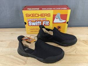 lot 93D image: Skechers Mens Equalizer 4.0 Shoes, Size 9 Black - Brand New