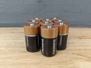 lot 82D image: 9 Duracell CopperTop D Batteries - Brand New