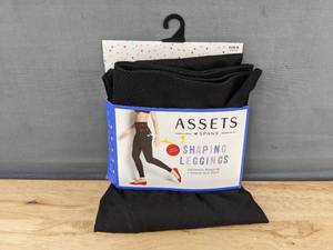lot 365 image: Spanx Assets Shaping Leggings Size M Black - Brand New