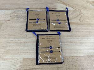 lot 324 image: 6 Lucky Jewelry Best Friend Forever Bracelets - Brand New