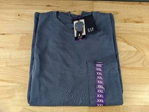 lot 338 image: GAP Washed Pocket Mens T-Shirt XXL $35 Retail - Brand New