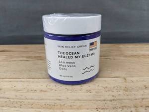 lot 175D image: The Ocean Healed My Eczema Skin Relief Cream 4oz $30 Retail - Brand New