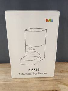 lot 62D image: Baii F-FREE Automatic Pet Feeder - Brand New