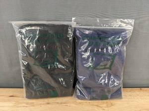 lot 557 image: Blue Body Pillow Case 20x54 & 2 Black Queen Size Pillow Cases - Brand New