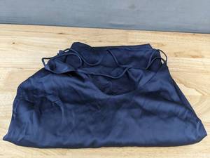 lot 578 image: Auden Sleepwear Navy Satin Slip Dress - Womens XL - Brand New
