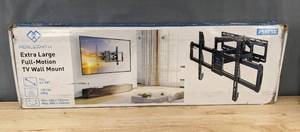 lot 135D image: Perlesmith PSXF5B Extra Large Full-Motion TV Wall Mount Fits 42-98 - New L