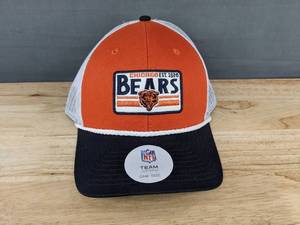 lot 148D image: NFL Chicago Bears Snap Back Hat - OSFM - Brand New