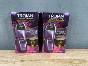 lot 34D image: Trojan Lubricants 3.0 Fl. oz., 2 Total - Brand New
