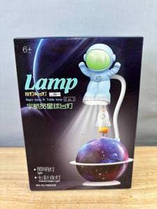 lot 61M image: Astro Boy 2 in 1 Night Light Astronaut Table Lamp - Brand New