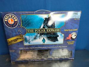 lot 2 image: Lionel The Polar Express Ready-to-Play train set.