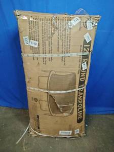 lot 28 image: 12-foot round trampoline (Model D1-W91-144-13002)