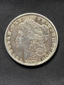 lot 2 image: 1880 Morgan Silver Dollar