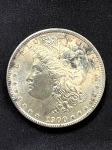 lot 33 image: 1900 Morgan Silver Dollar