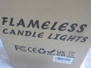 lot 53 image: Flameless Candle Lights...
