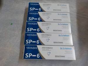 lot 63 image: 5 Yayashi SP-6 Toothpaste...