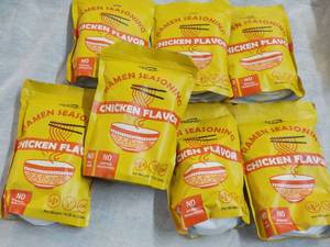 lot 103 image: 7 Pkgs 10 oz Ramen Seasoning Chicke...