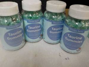 lot 108 image: 4 Taurine Gummies- 60 per bottles...