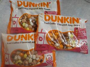 lot 111 image: Dunkin Iced Coffee Flavored Jelly B...
