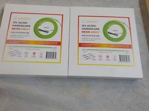 lot 120 image: 2 Lumengy 12V ACDC Hardscape Neon ...