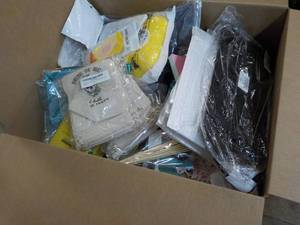 lot 126 image: Large box of New Overstock from Ama...