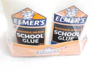 lot 130 image: 6 pack Elmers 7 oz School Glue...